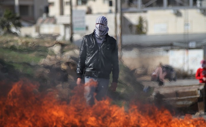 جانب من المواجهات مع الاحتلال الإسرائيلي في الضفة الغربية